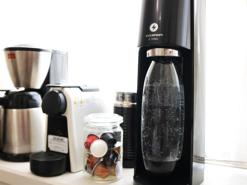 水道水が“たった5秒”で「生炭酸」になるソーダストリーム「E-TERA