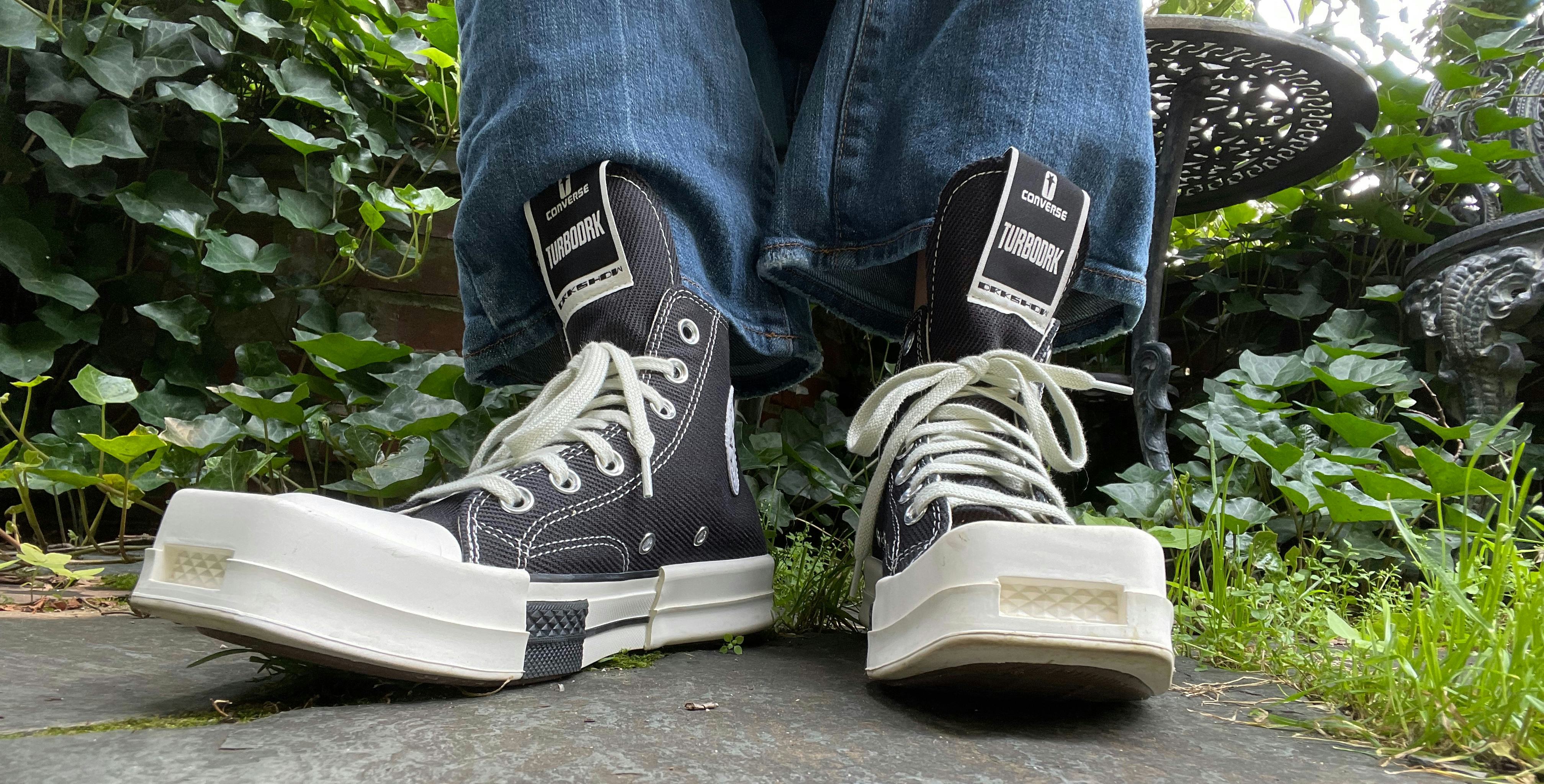 Wearing Converse's Rick Owens TURBODRK Chuck 70: A classic shoe