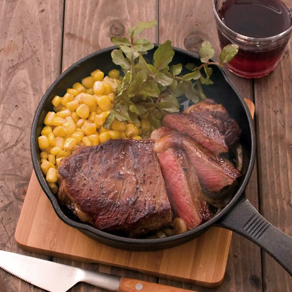 ヘビーズ 鉄スキレット コンボセット15cm（網付）（HR-7967） 浅型