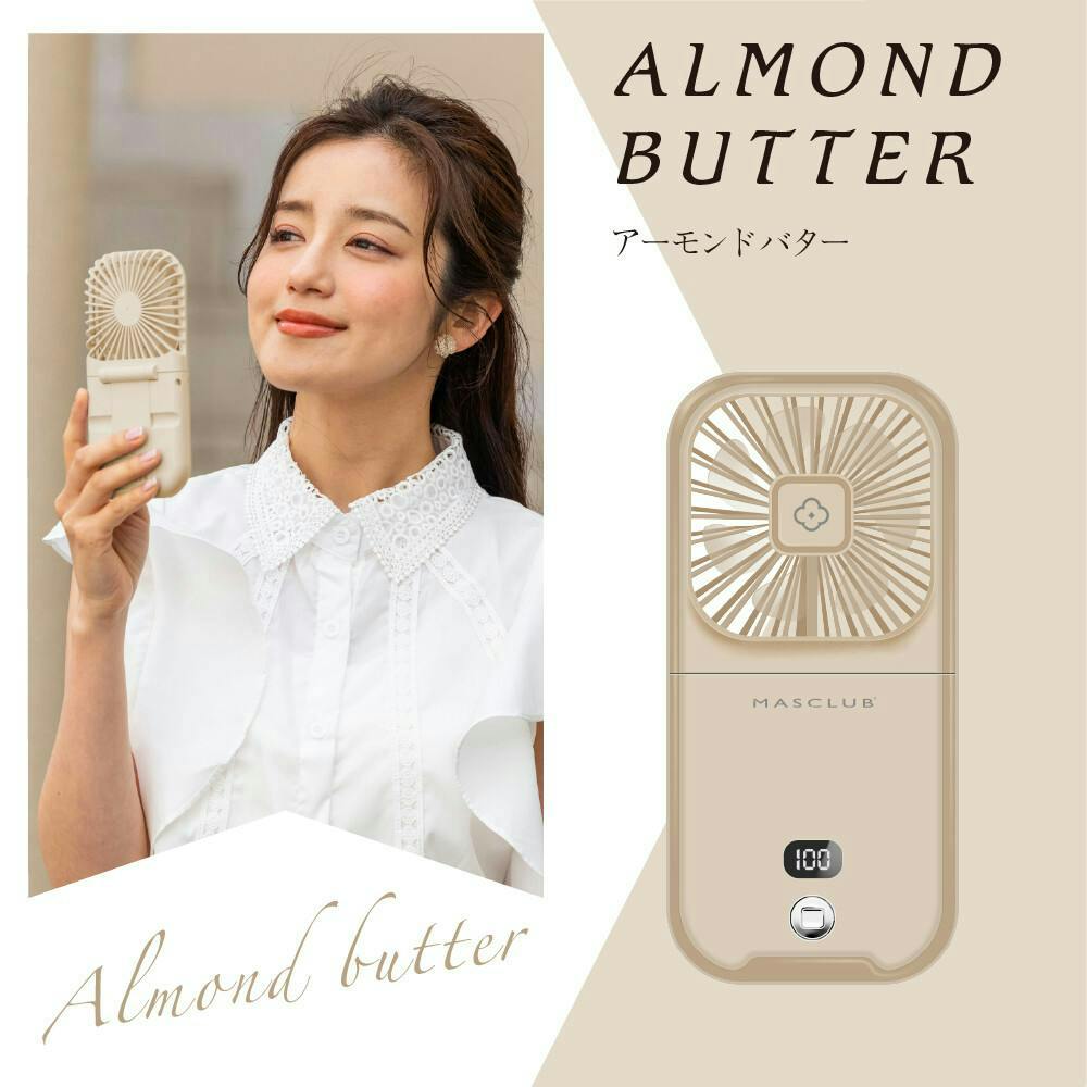 首かけ扇風機 モバイルバッテリー機能付きハンディファン モバイル充電