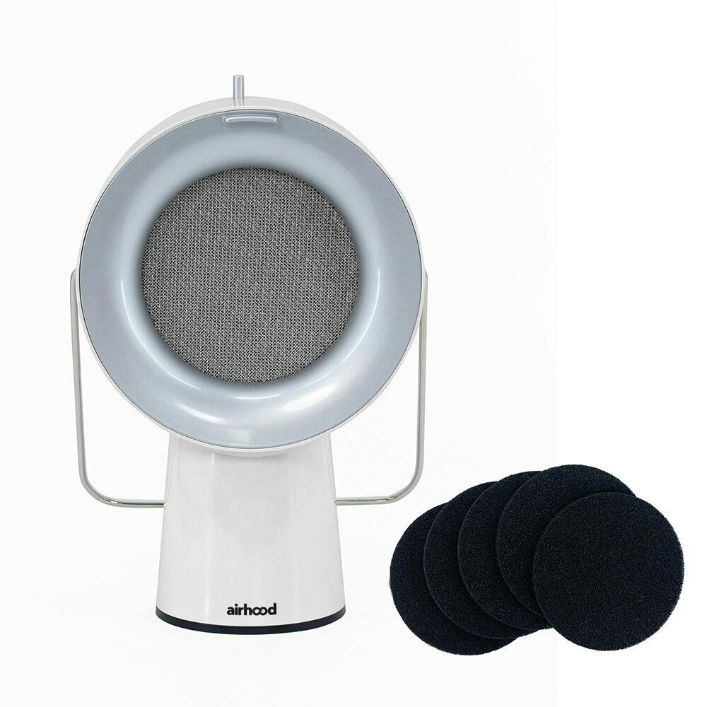 ポータブル 換気扇 エアフード コンセント式 AirHood AH-01AJ【卓上