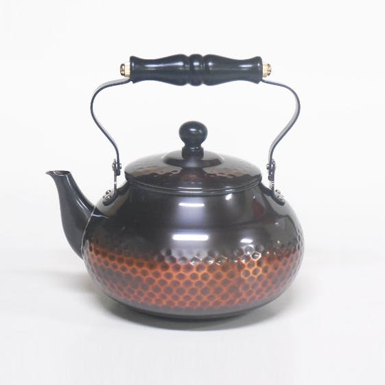 赤銅仕上げ 槌目湯沸かし 2000ml BC-2007 日本製 銅製品 銅 お湯