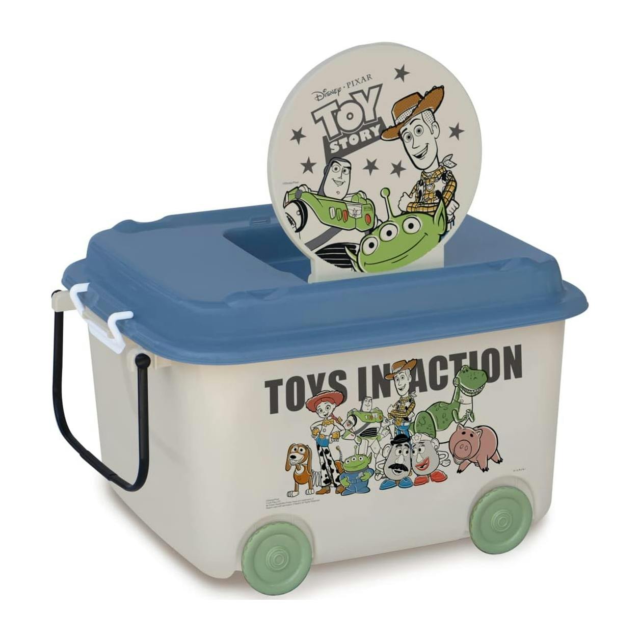 錦化成 おもちゃ箱 キャスター付 トイストーリー日本製 ボックス