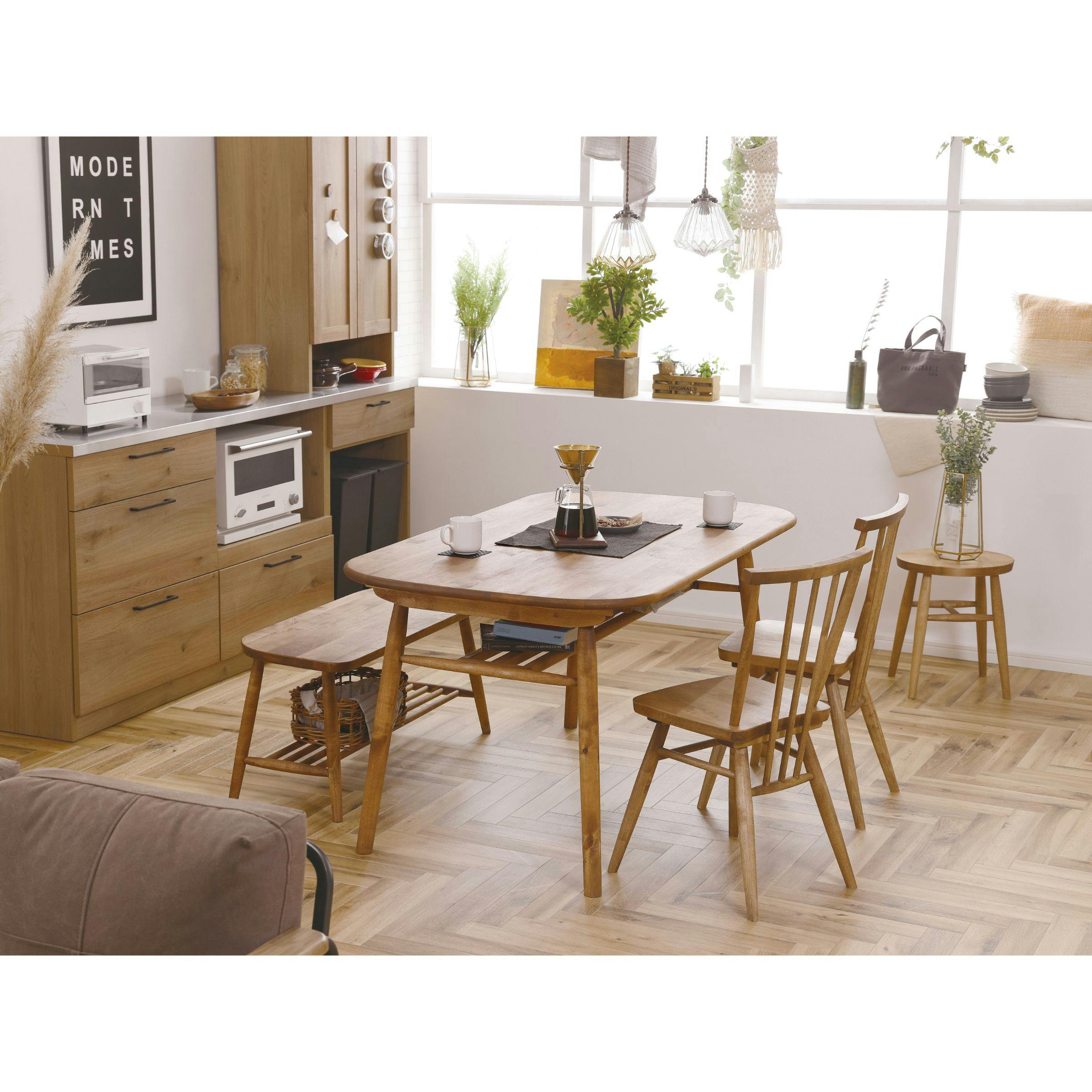 nora. ダイニングテーブル ロジー ナチュラル 4人用 4人 テーブル 北欧