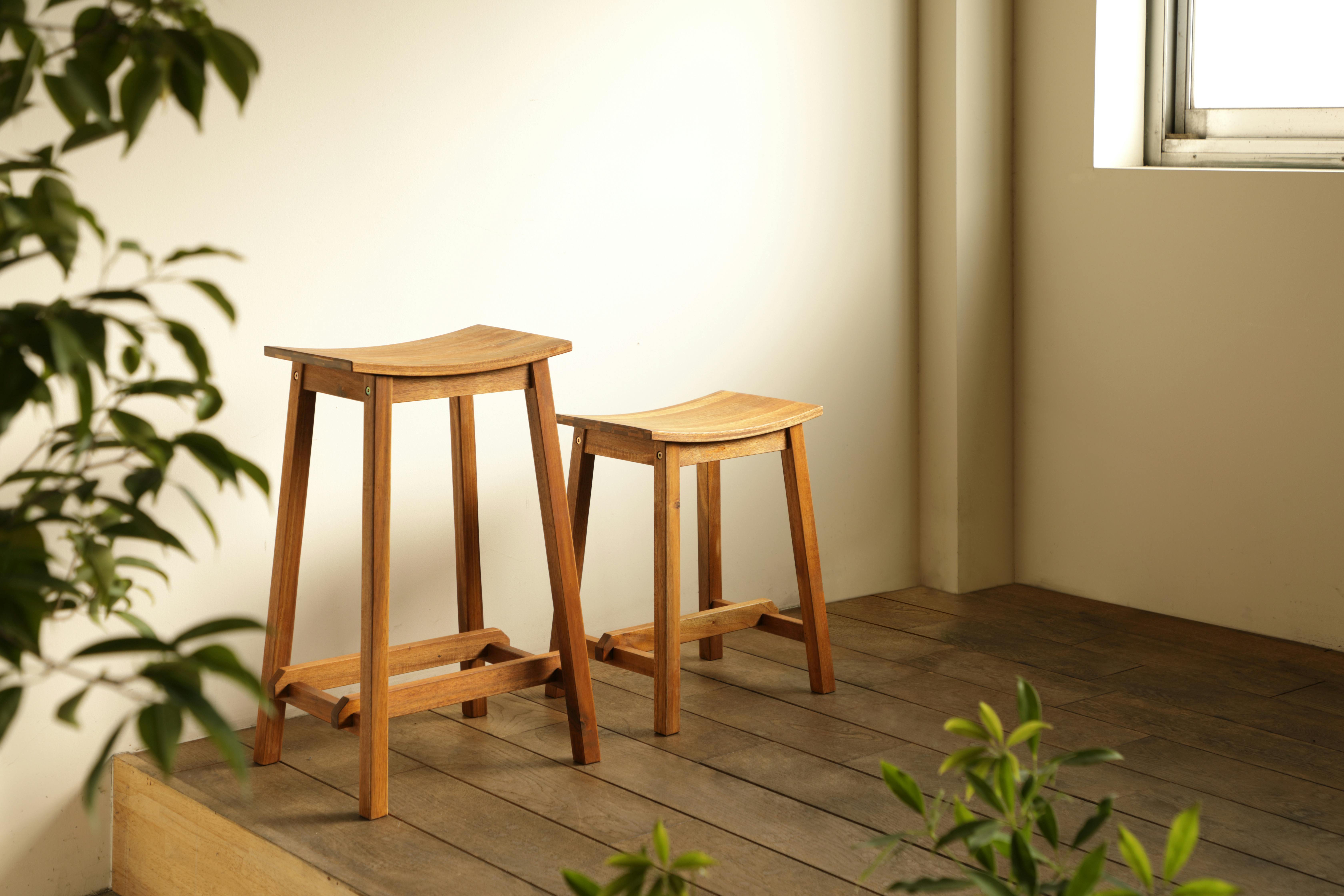 KOEKI 弘益 HangOut Jardin Stool 60 組立品 スツール 木製 コンパクト