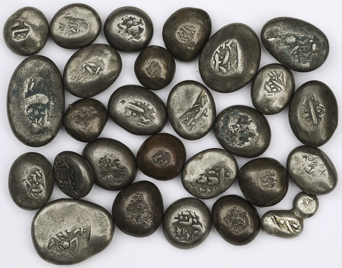 貨幣博物館 | 日本 元文豆板銀 Genbun Mameita-gin 元文元年~文政元年