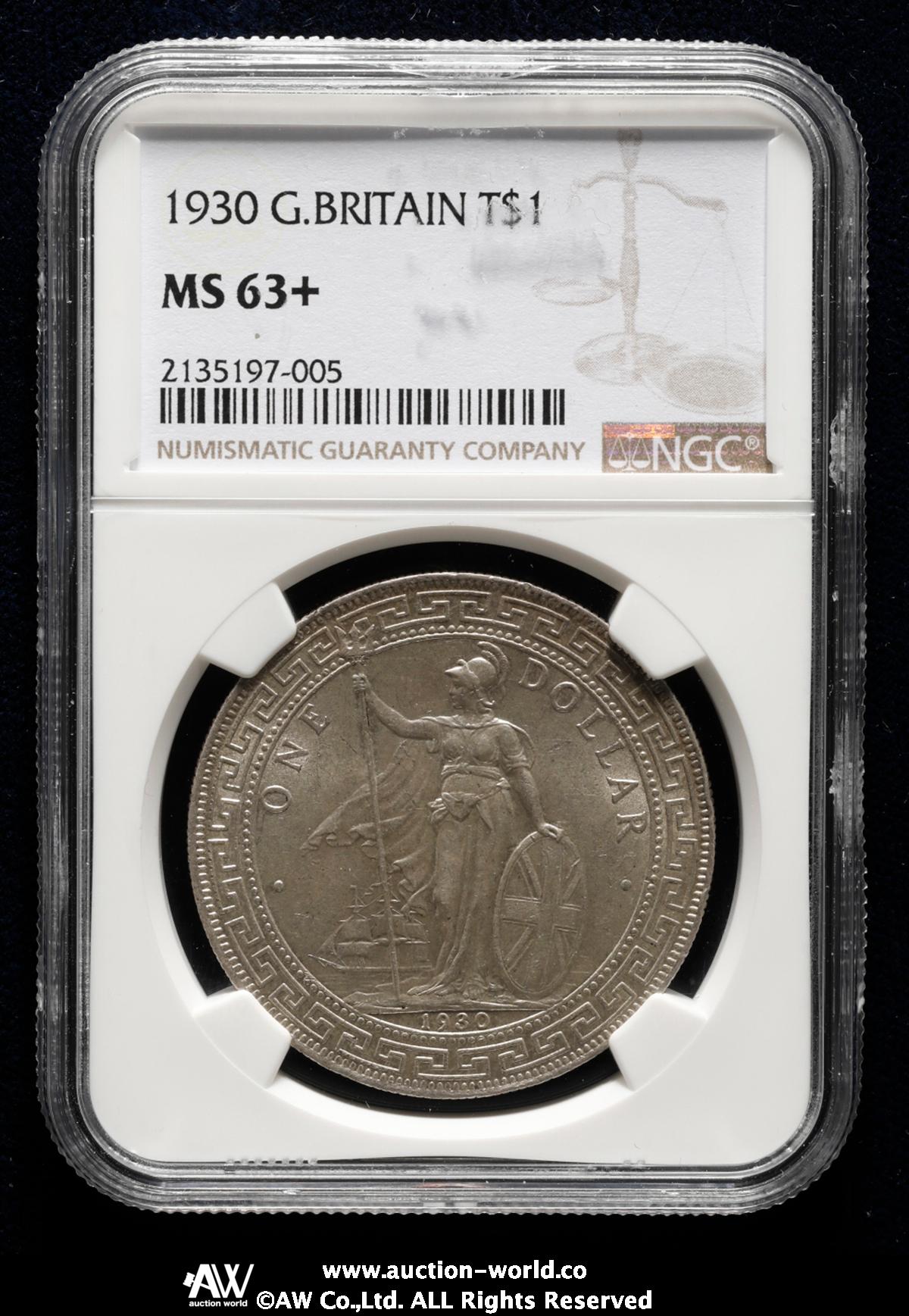 貨幣博物館 | British Trade Dollar イギリス貿易銀 Dollar 1930 UNC