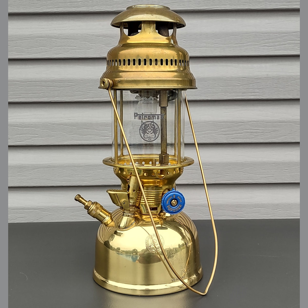 Petromax Lantern HK500 in Brass Finish Demo Model - Imperial