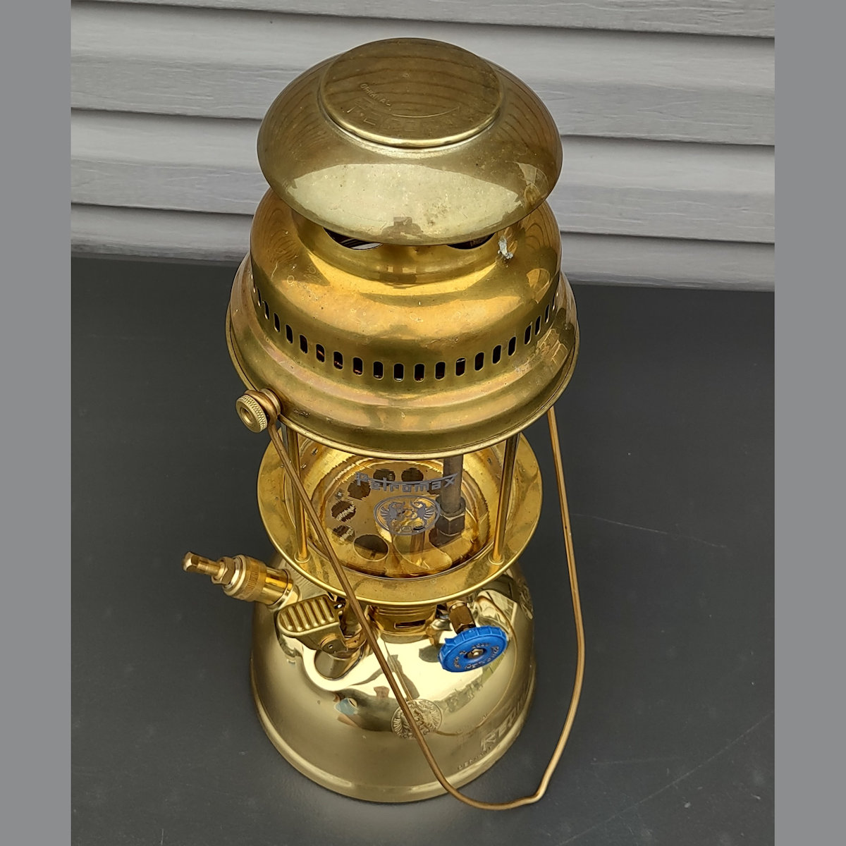 Petromax Lantern HK500 in Brass Finish Demo Model - Imperial