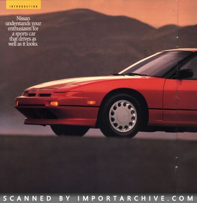 1989 Nissan 240SX Brochure - ImportArchive