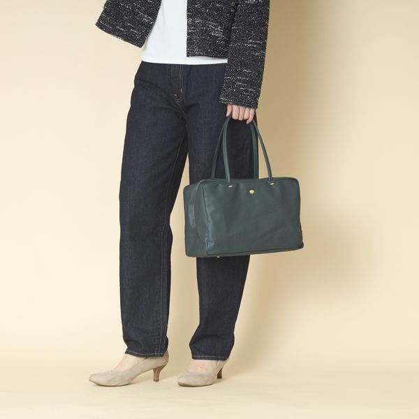 Neutral Gray/ジェーン ミニボストンバッグ -軽くて丈夫、雨の日も