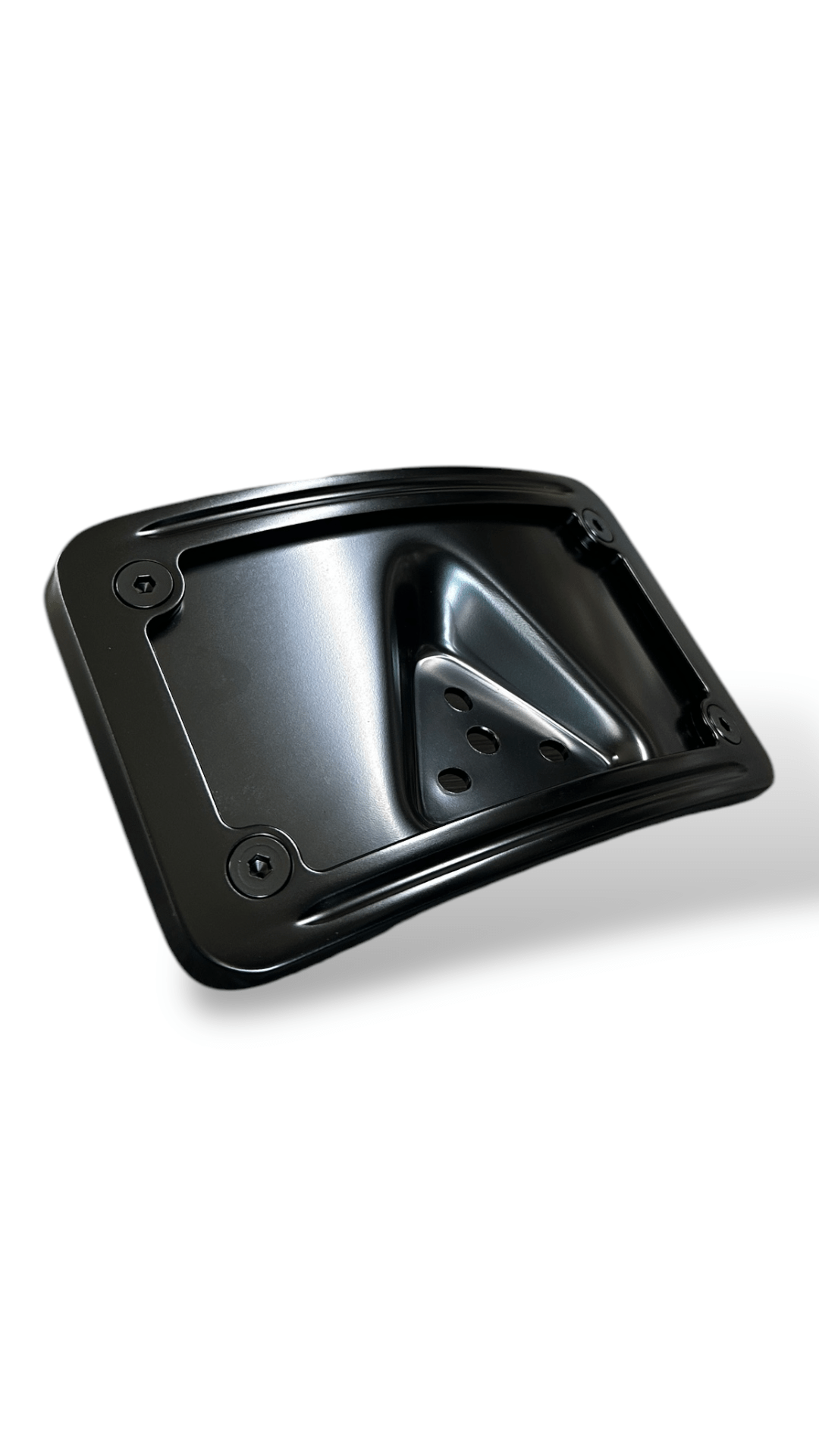 Curved Laydown License Plate Frame – Imzz Elite