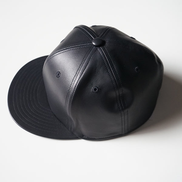 KIJIMA TAKAYUKI - ×KARL DONOGHUE LAMB LEATHER TRUCKER CAP
