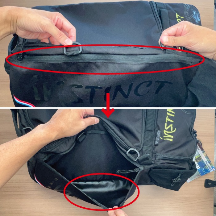 instinct Duffel Pack 45L 仕様説明 - 株式会社インナー・ファクト
