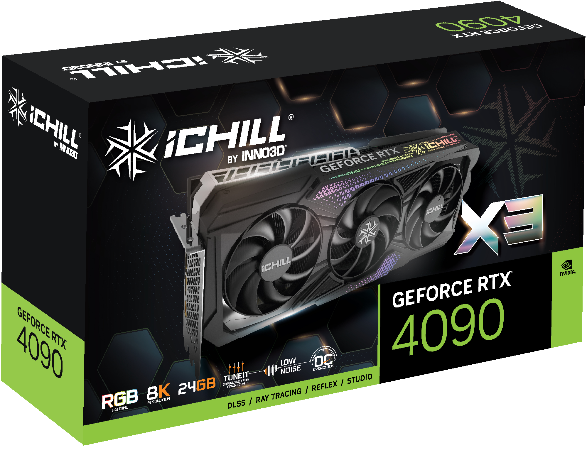 INNO3D GEFORCE RTX™ 4090 ICHILL X3 | INNO3D - GRAPHICS CARDS