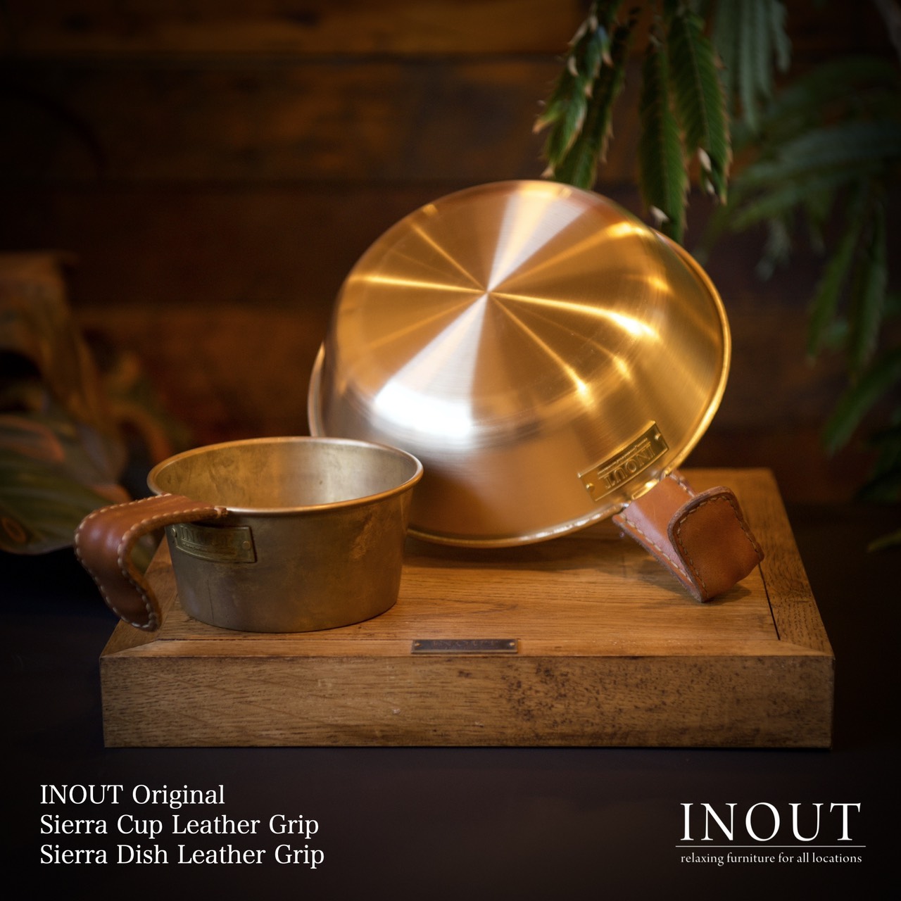 INOUT （イナウト） / INOUT Original Brass Sierra Dish