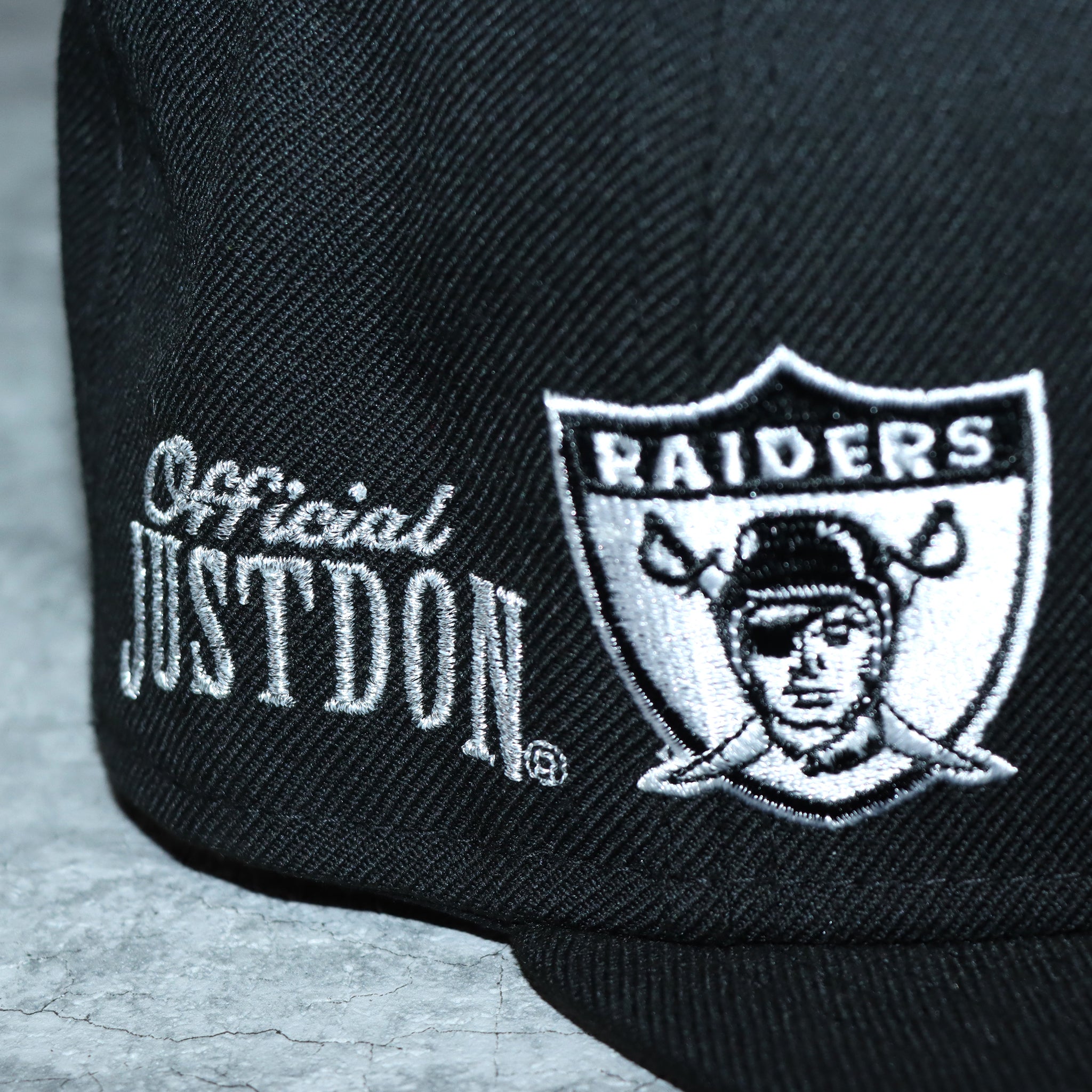 NEW ERA】59FIFTY JUST DON X LAS VEGAS RAIDERS ラスベガス