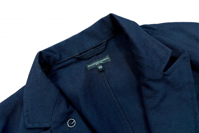 Engineered Garments Bedford Jacket Dark Navy Wool Uniform Serge