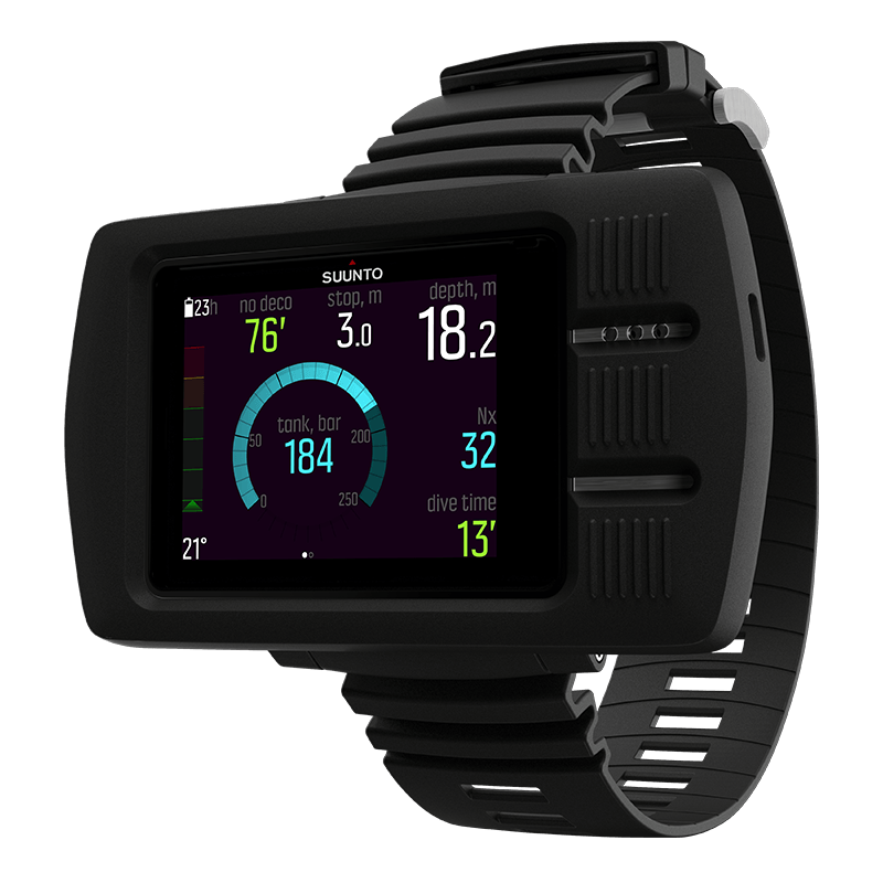 Suunto EON Steel Black with Tank Pod – Indepth Scuba