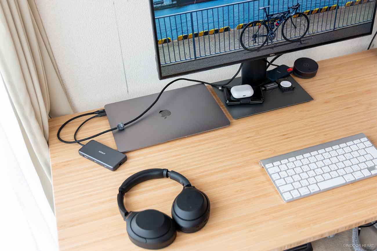 MacBookをクラムシェルモードで使ってみた感想。シングルモニターは