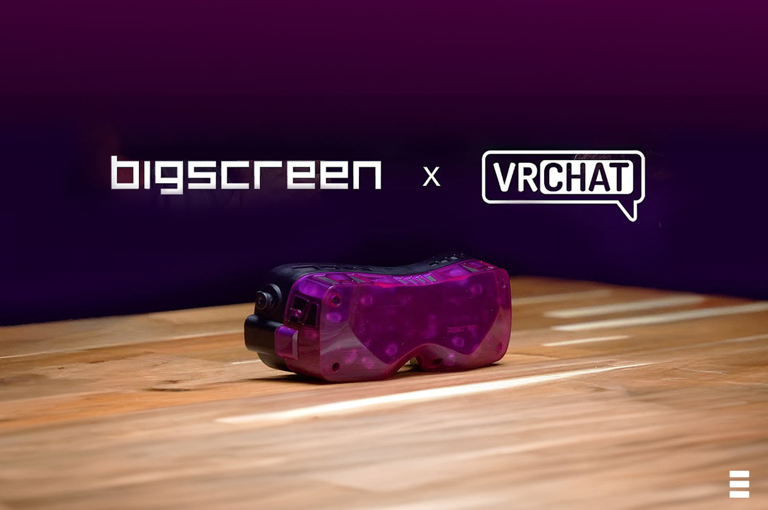 Bigscreen Beyond 2E: limited edition for VRChat fans Atomic Purple