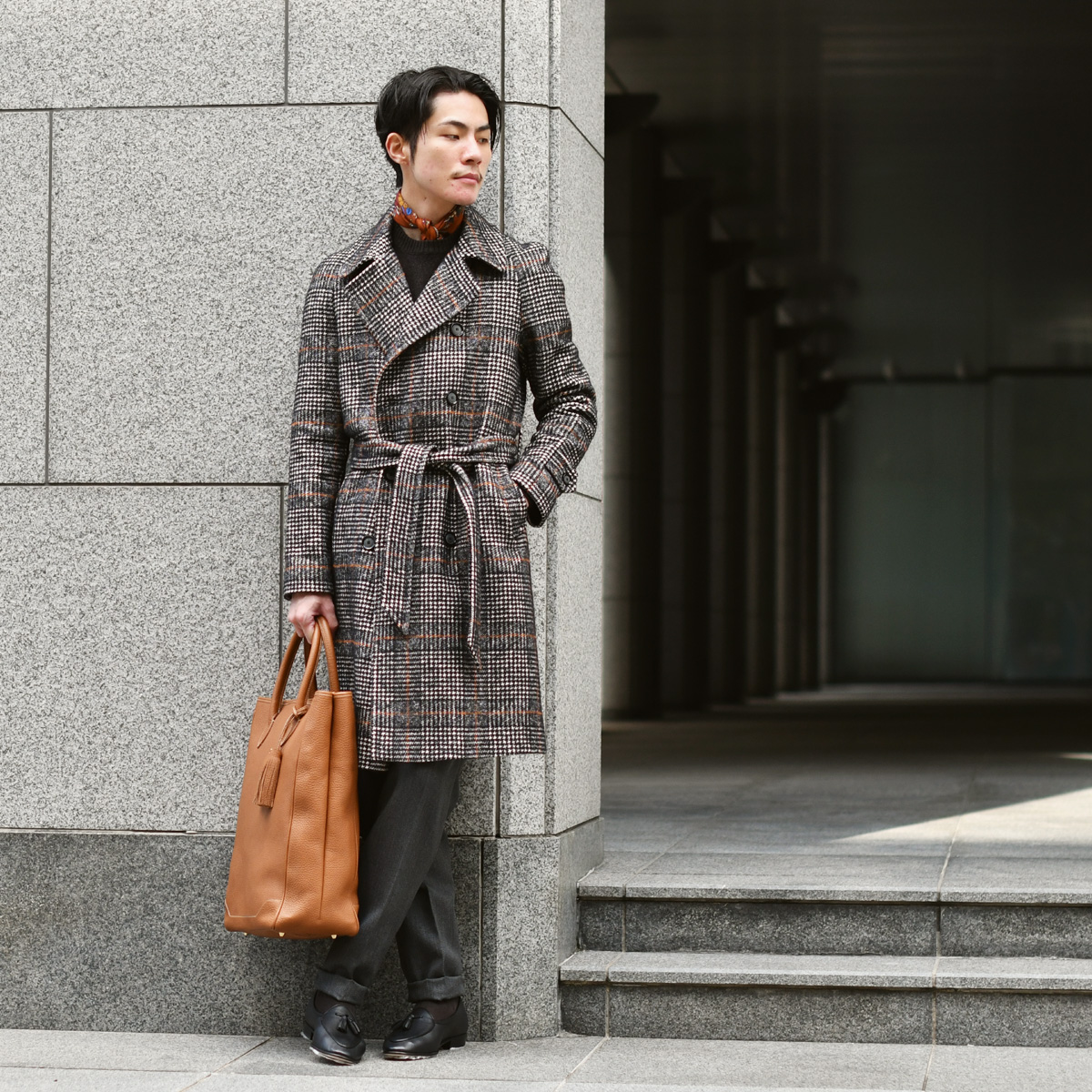 OFFもモノトーン+茶でシックに！！TAGLIATORE【タリアトーレ