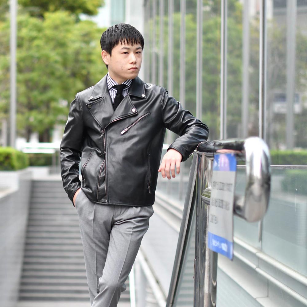 レザー×タイドアップで脱ハード！TAGLIATORE【タリアトーレ