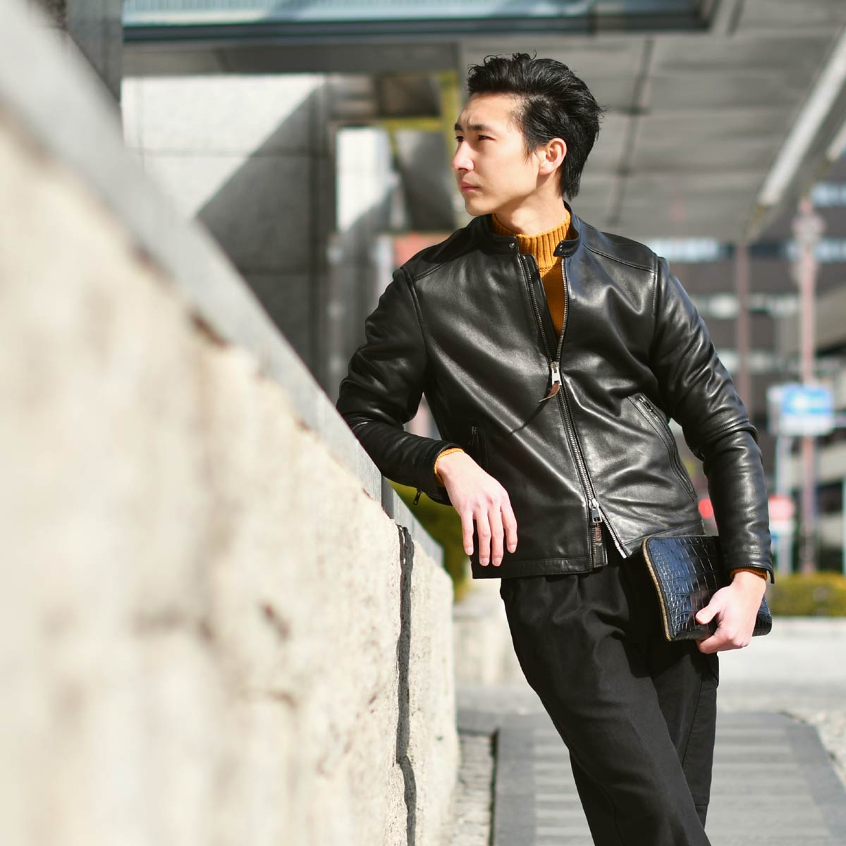 RUFFO【ルッフォ】ライダースジャケットのご紹介です