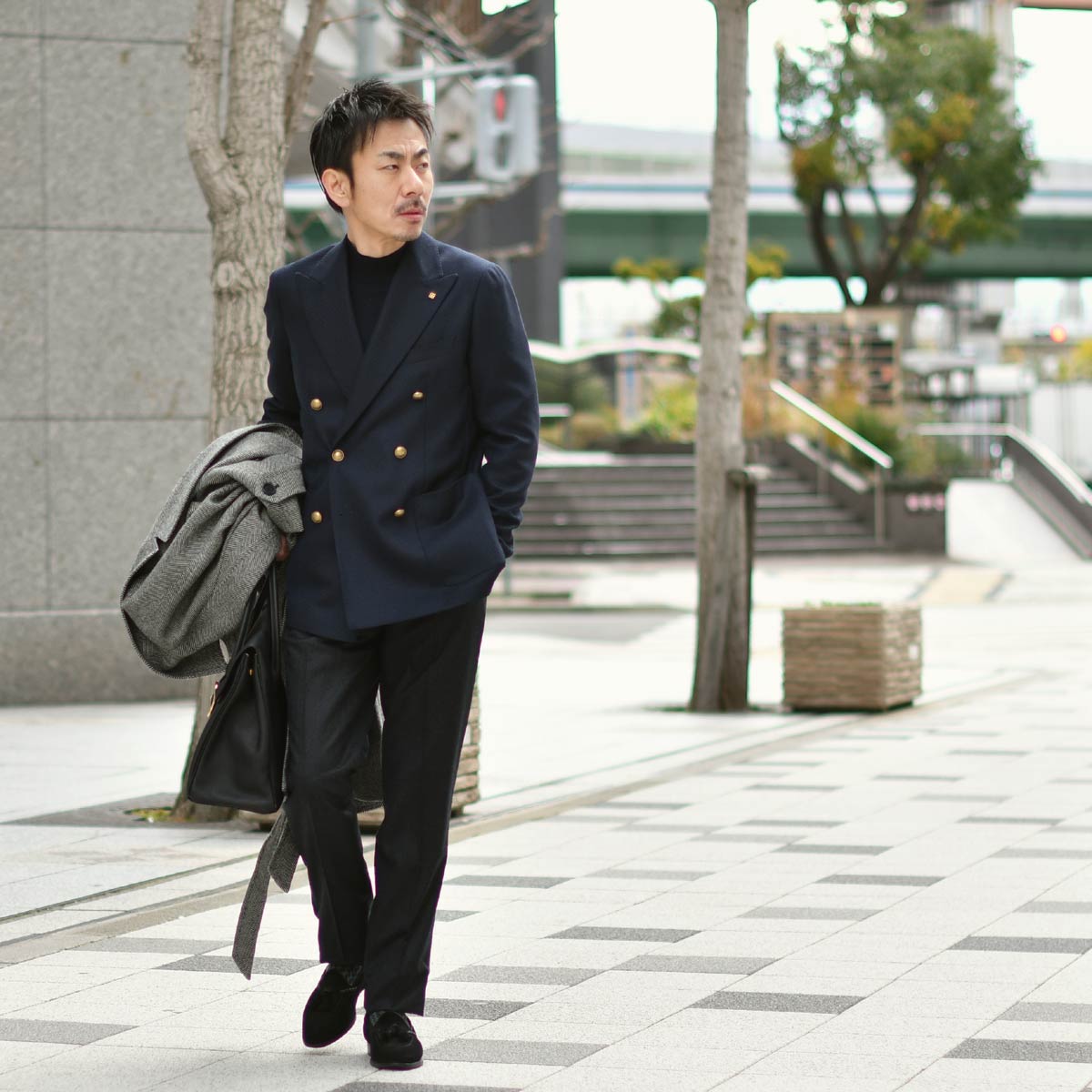 TAGLIATORE【タリアトーレ】シングルライダースジャケット STANFORDの