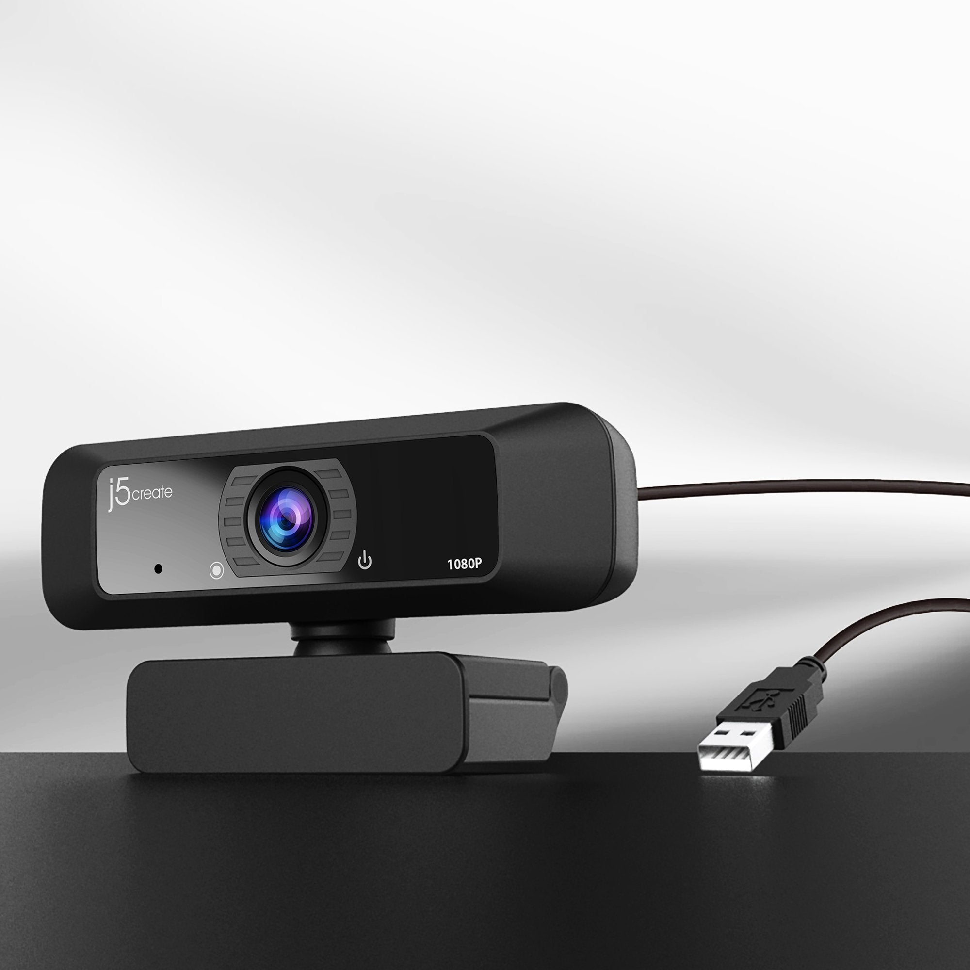 j5create JVCU100 USB™ HD Webcam with 360° Rotation – j5create