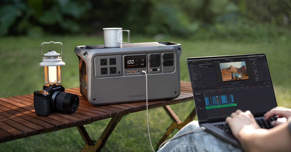 新製品】大容量2048Whポータブル電源「DJI Power 2000」、1024Wh