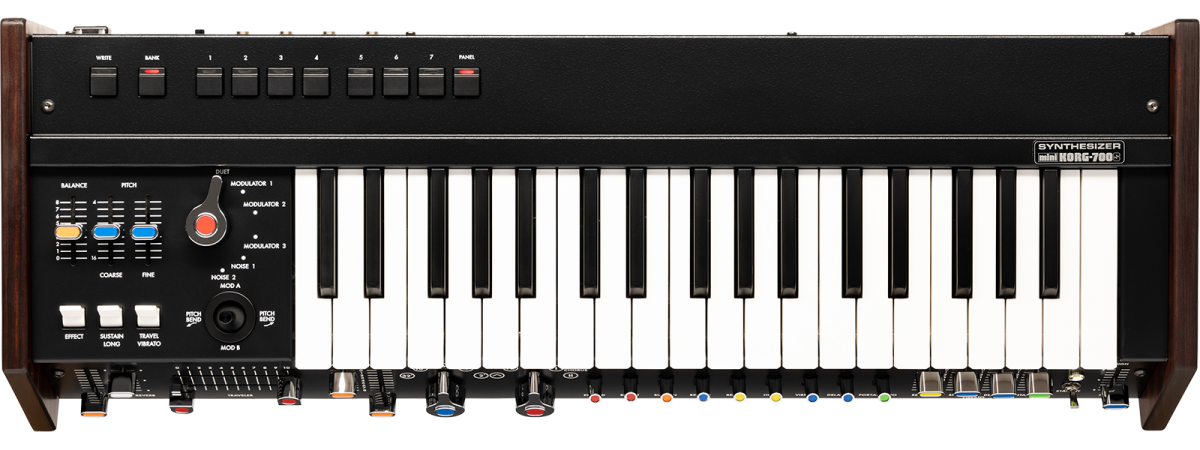 KORG miniKORG 700Sm | 銘機 miniKORG 700S をミニサイズで復刻、新