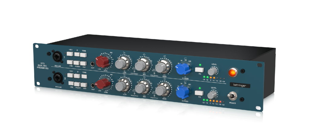 Behringer 676 | MIDASトランス内蔵の真空管プリアンプ／FETコンプ