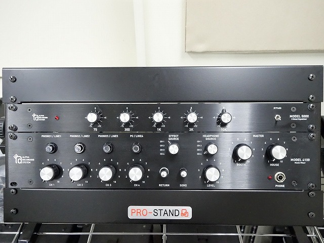 国産オールハンドメイド ロータリーDJミキサーARS/MODEL4100