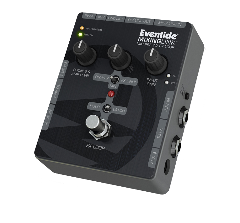 FxLoop装備のハイクオリティー・マイクプリアンプ「MIXING LINK」発売