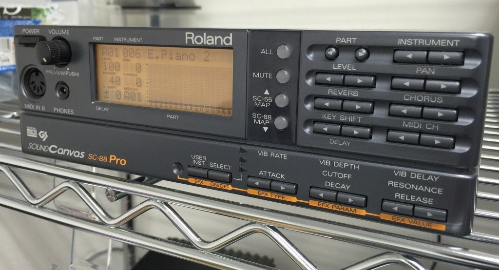 SC-88Pro（ハチプロ）が VST / AU プラグインで復活！ SOUND Canvas VA