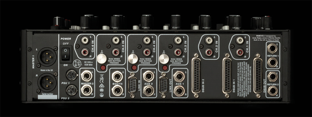 UKメイド・フルアナログハイスペックDJミキサー PLAYdifferently