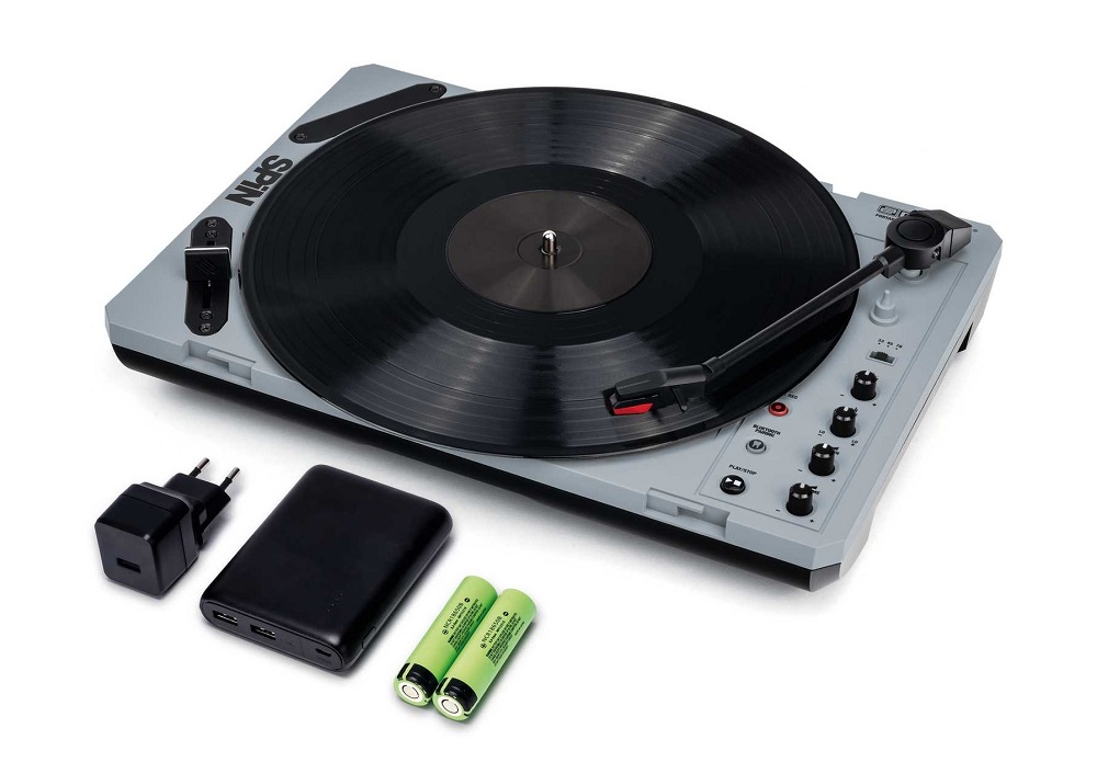 Reloop SPiN | Bluetooth入力対応のポータブルDJターンテーブル