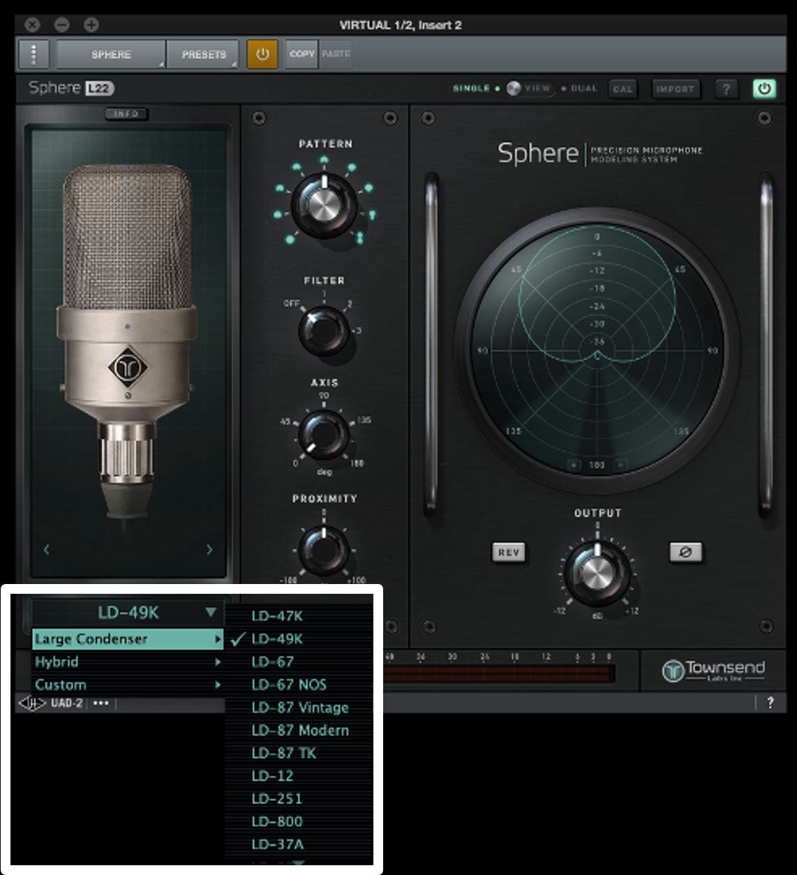 Universal Audio Sphere DLX / Sphere LX | 「リマイク」モデリング