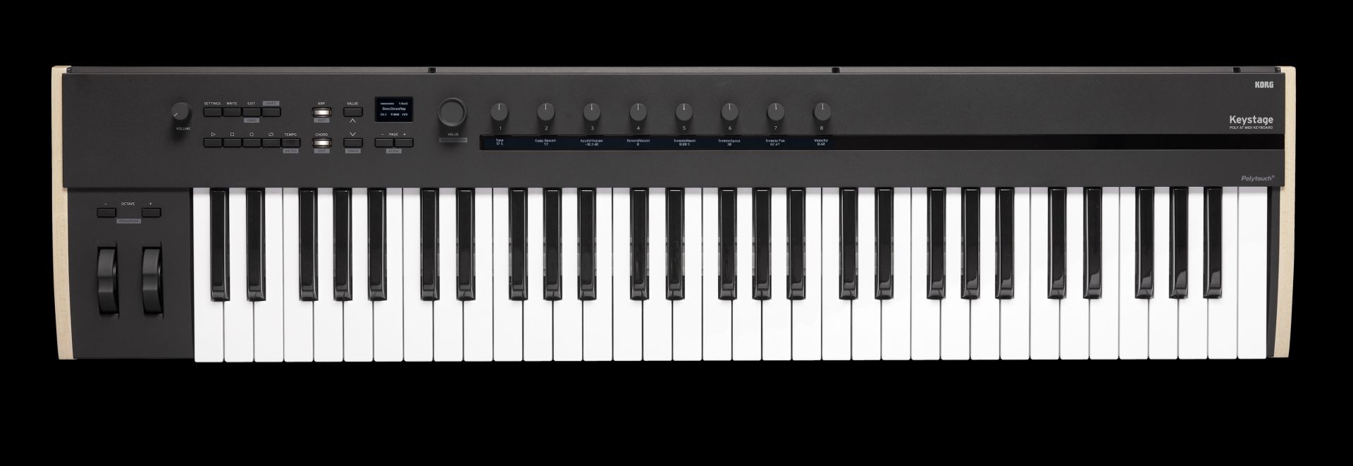 KORG Keystage 49 / 61 | ポリ・アフタータッチ&MIDI 2.0のプロパティ