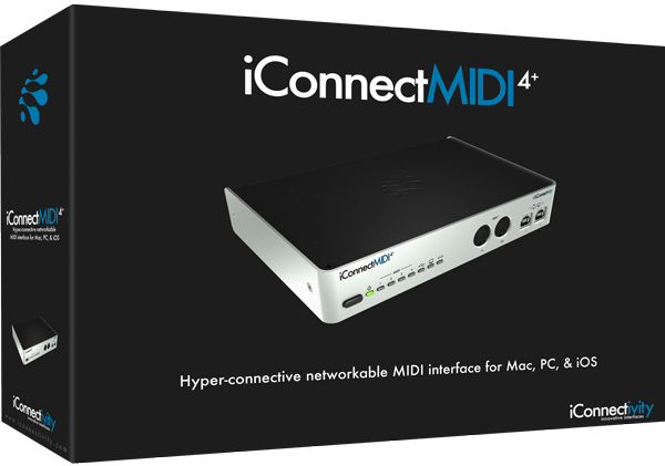 iConnectivity iConnectMIDI4+ 発売！オーディオパス搭載MIDI