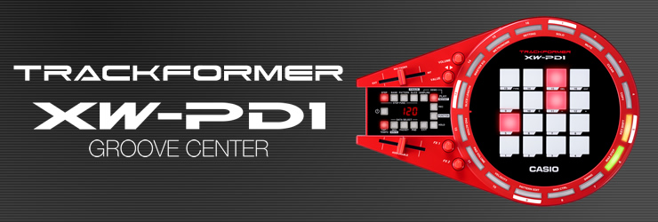 ダンスミュージックをより気軽に楽しめるガジェット CASIO TRACKFORMER