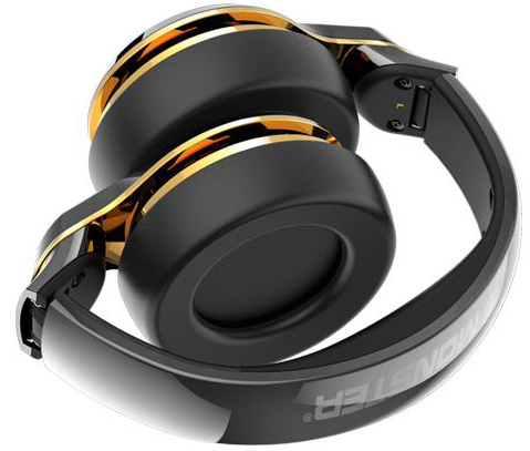 ロナウド監修のワイヤレス ヘッドホン MONSTER ROC Sport Black