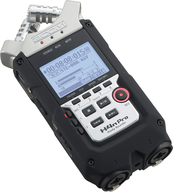 もっとも小さいマルチトラックレコーダー ZOOM H4nPro 発表 | Digiland