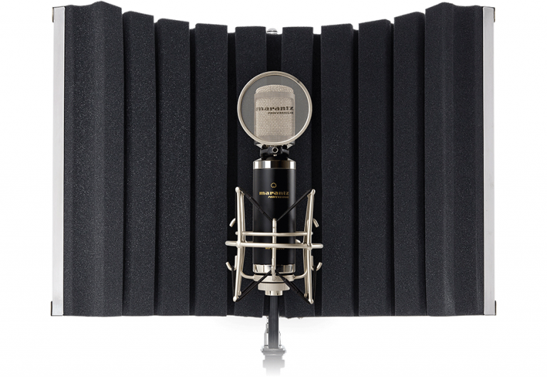 ガン・マイク用ウインドシールド＆ショックマウントシステム marantz