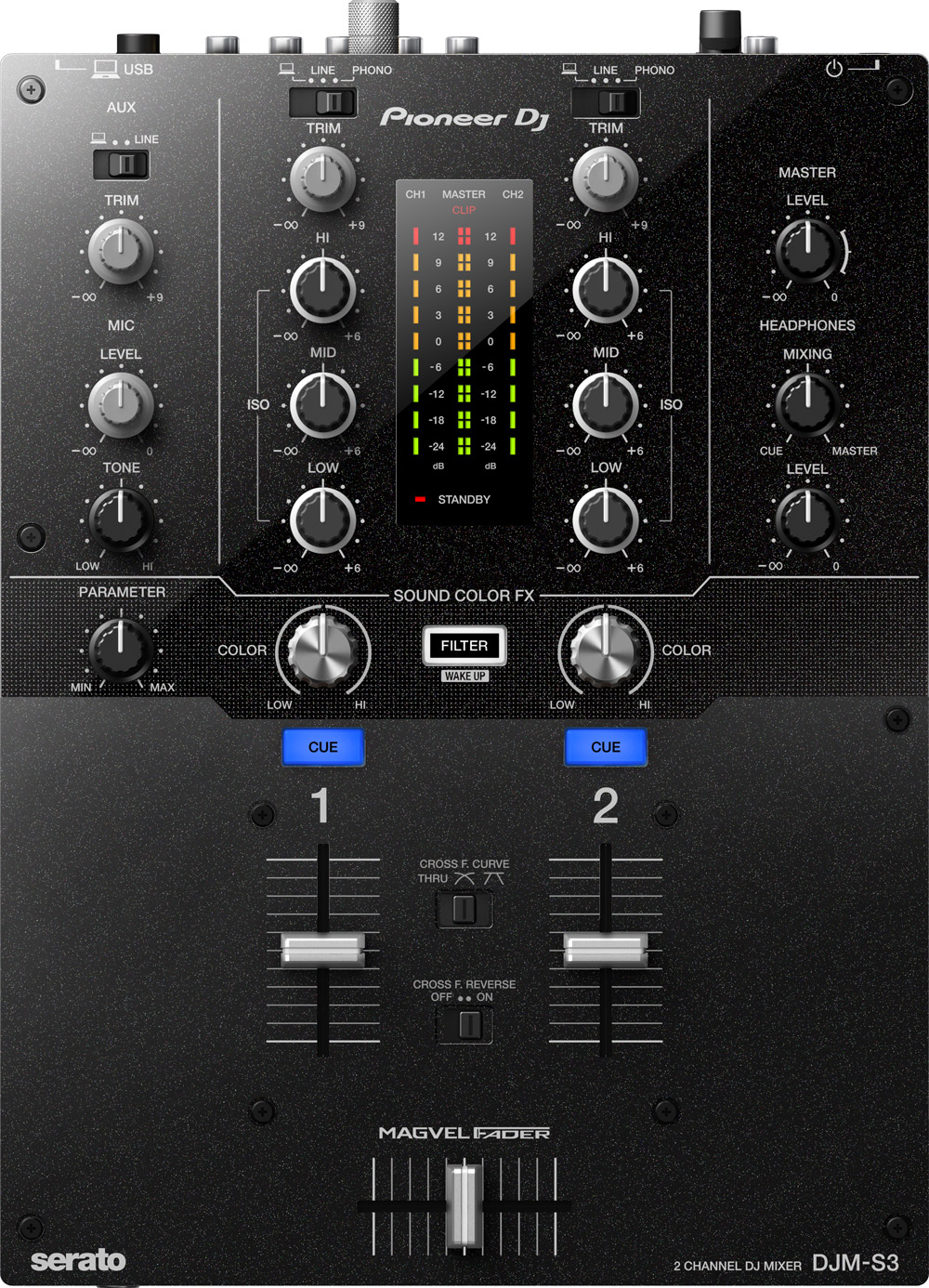 pioneer dj パイオニアDJM-300 黒フェーダーメンテナンス