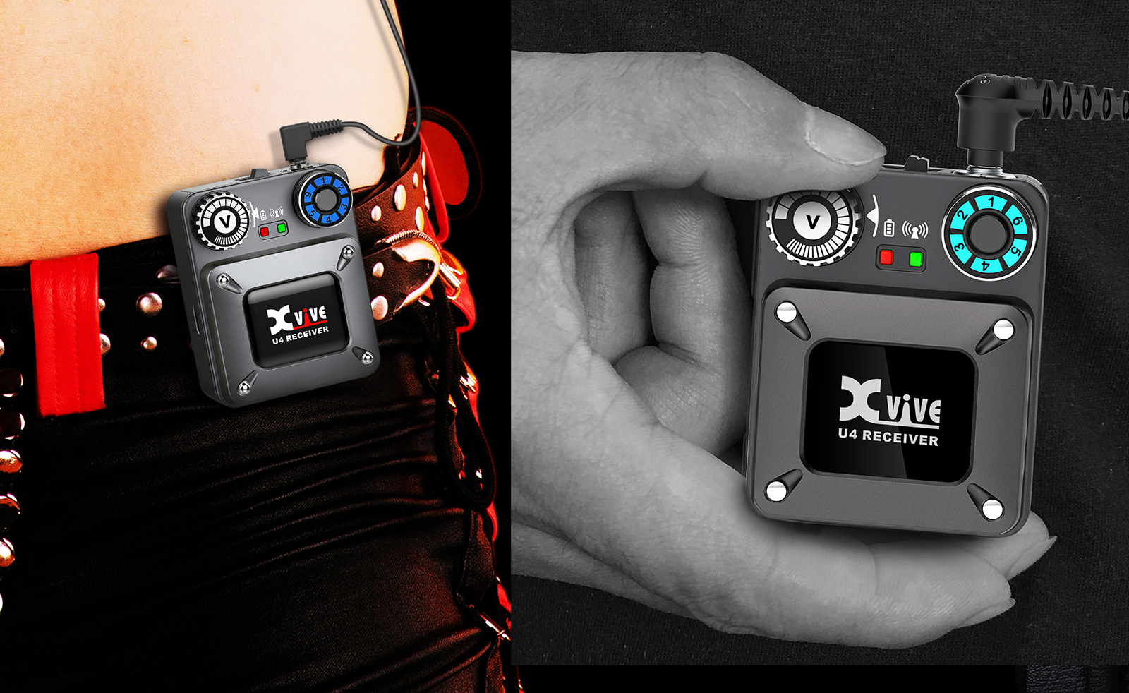 XVIVE U4 | お手頃価格の2.4GHzワイヤレスインイヤーモニターシステム