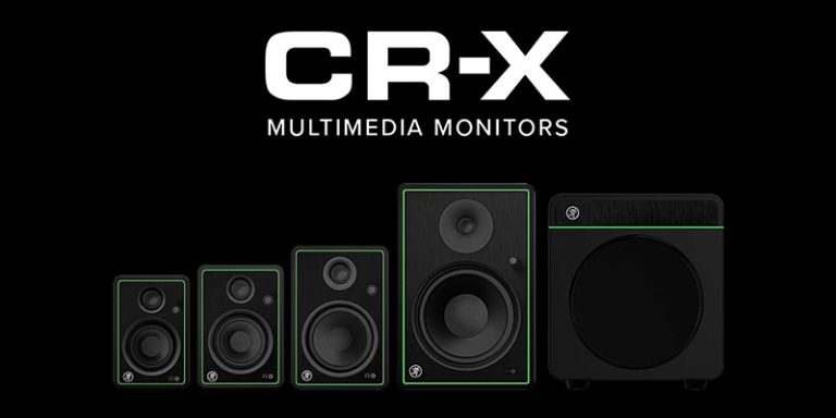 Mackie CR3-X / CR4-X / CR5-X | グリーン縁がアクセントの