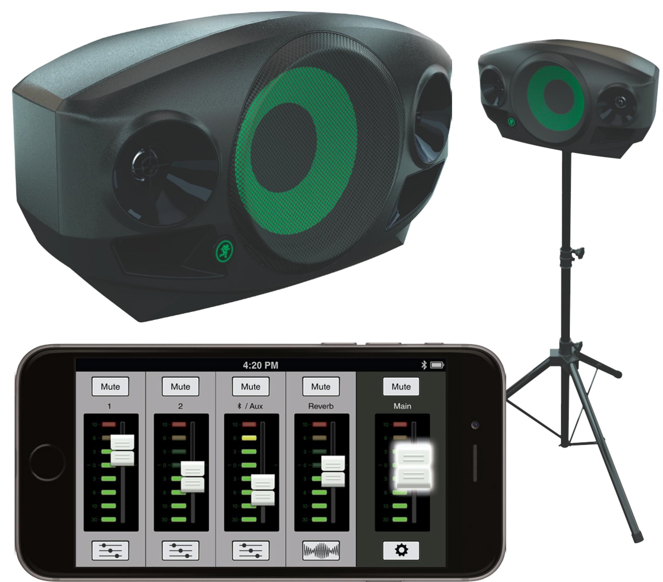 ちょっとしたライブに便利！Bluetooth対応PAスピーカー Mackie