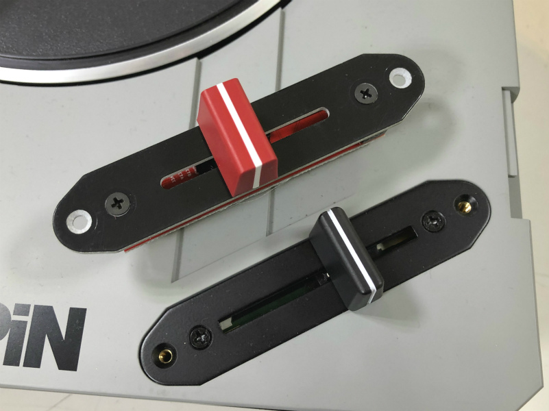 Portablistのニューギア RELOOP SPiNのフェーダーをJDDX2R-SPに交換し